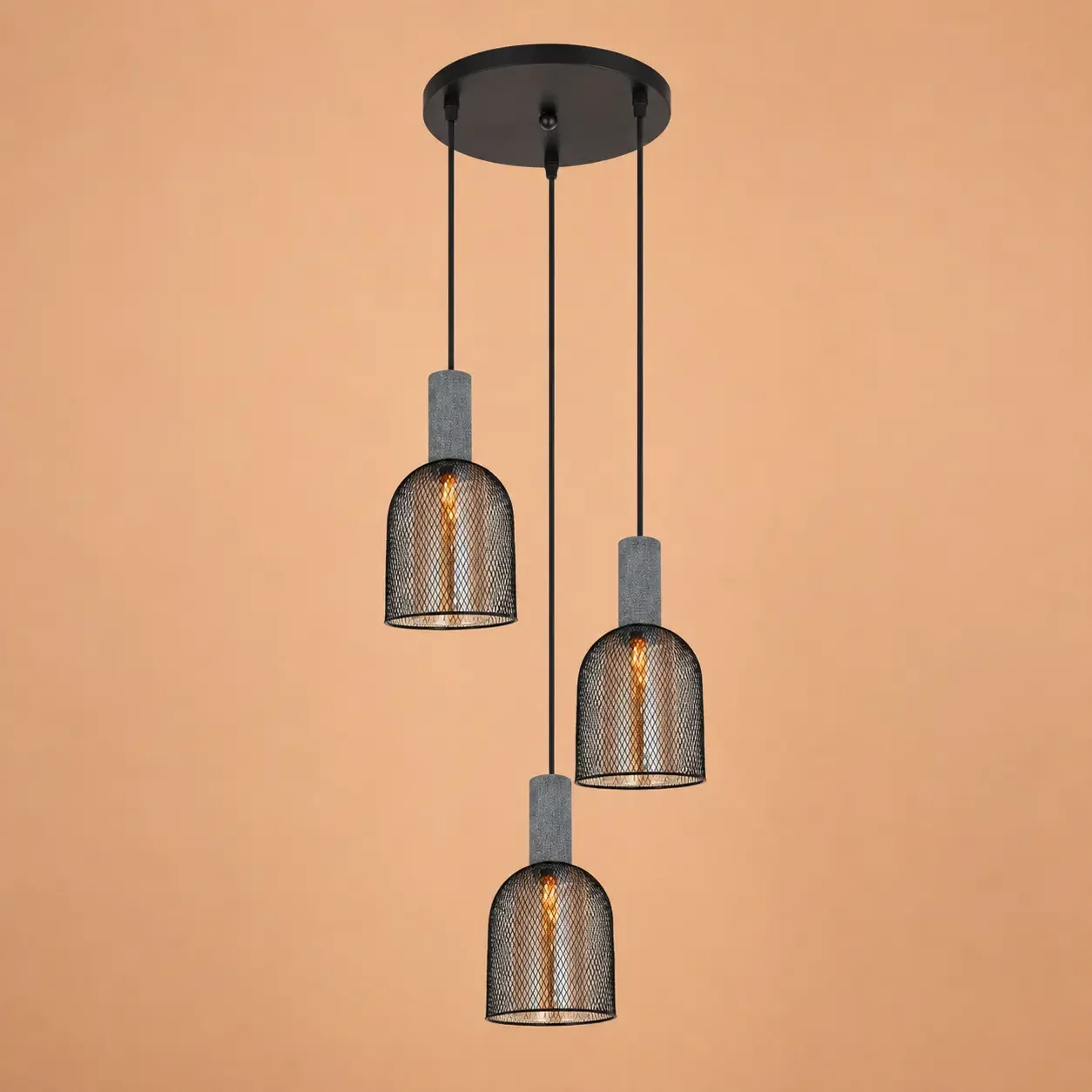 Stone-lustra urbana 3 pendule