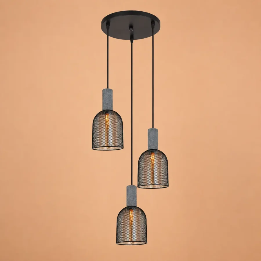Stone-lustra urbana 3 pendule