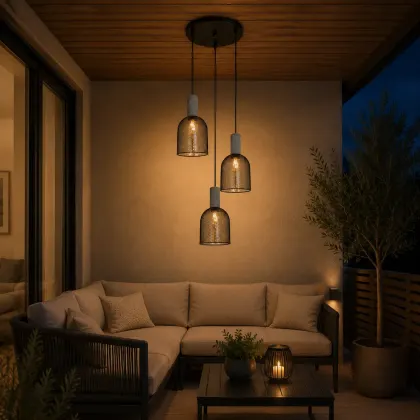 Stone-lustra urbana 3 pendule