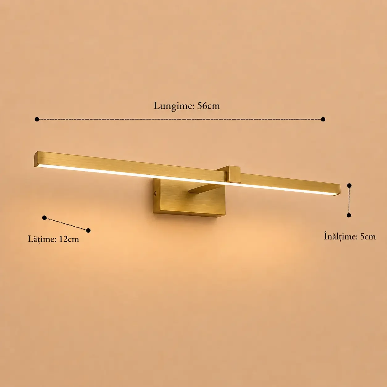 Lines-aplica led linie 56cm