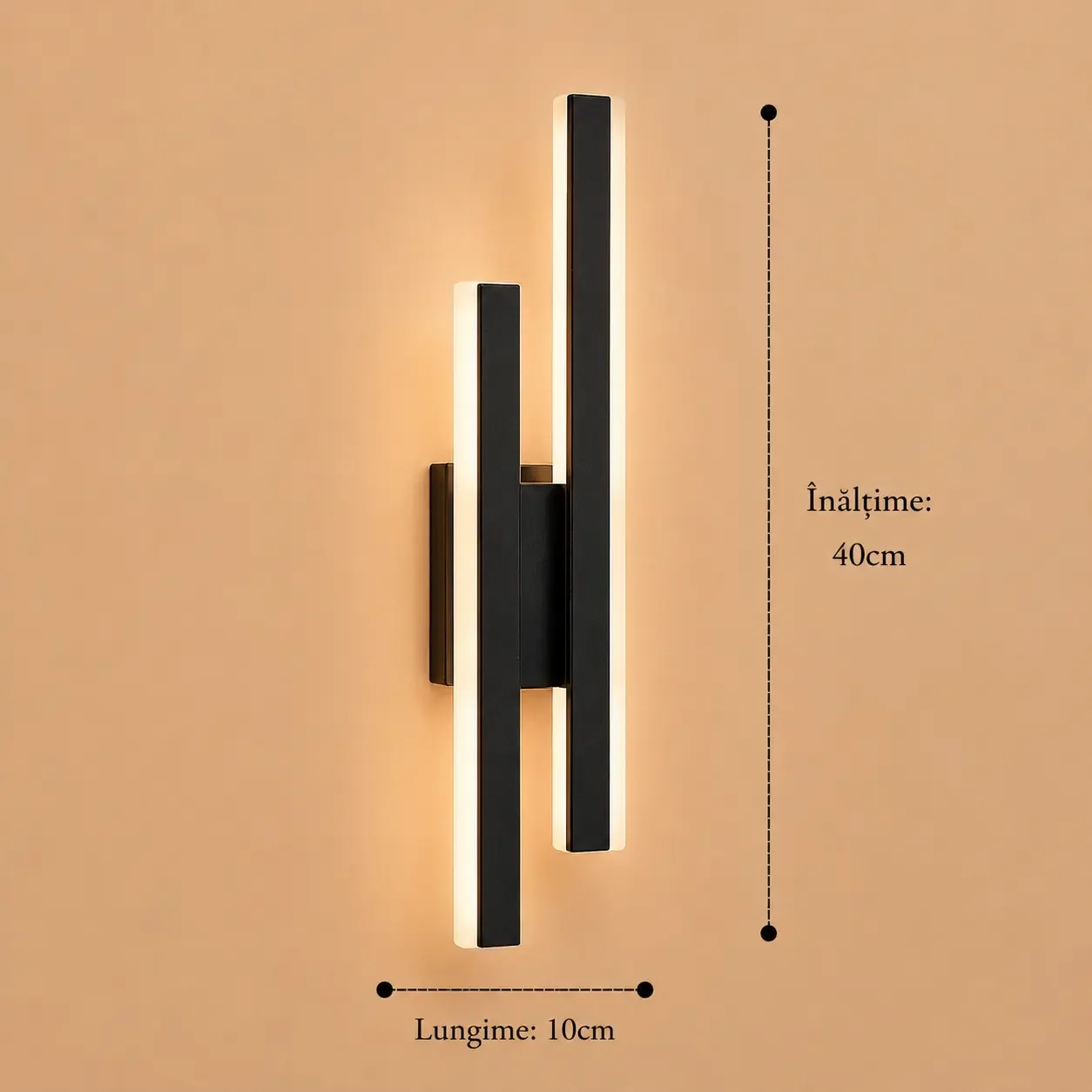 Argon-aplica led linie 40cm