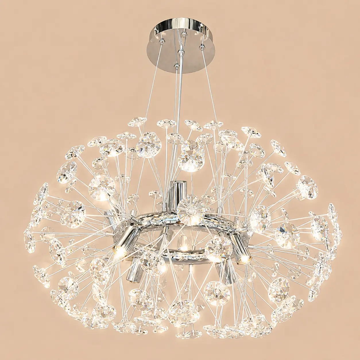 Elira-Candelabru Diam.40cm cu 8 Becuri