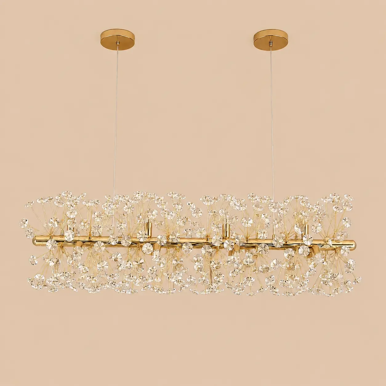 Elira-Candelabru Lung 90cm cu 12 Becuri