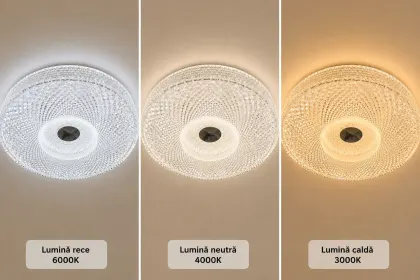 Astea-plafoniera led eleganta Diam.40cm cu telecomanda