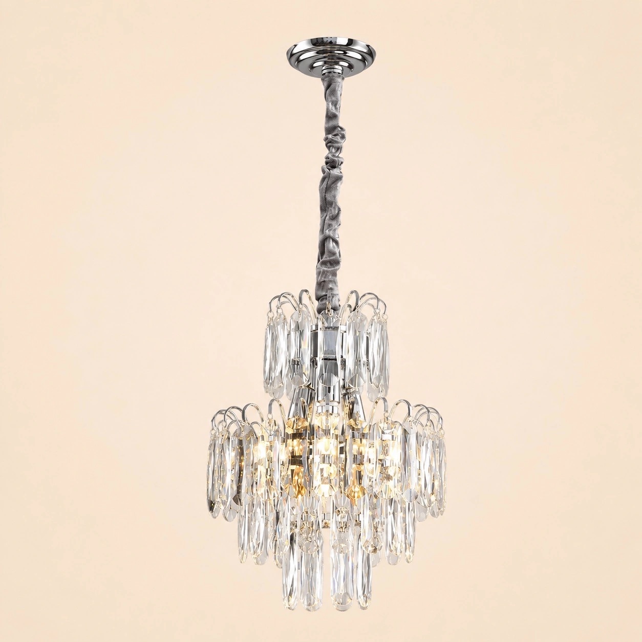Velmora-Candelabru Diam.30cm cu 4 Becuri