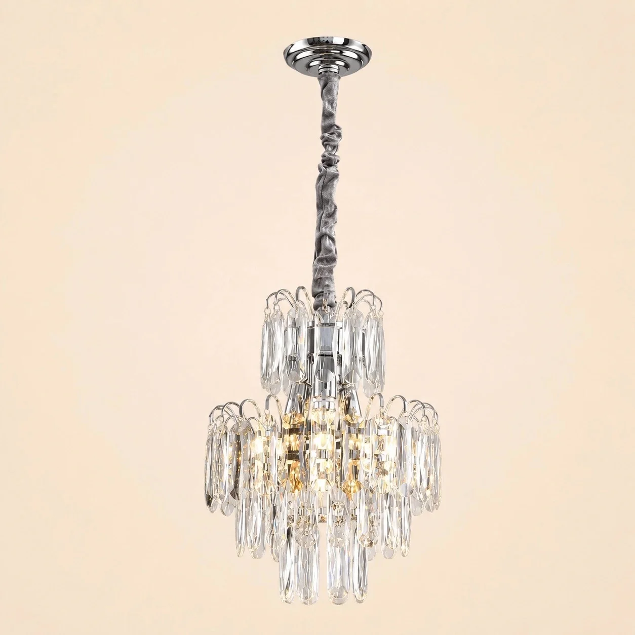 Velmora-Candelabru Diam.30cm cu 4 Becuri