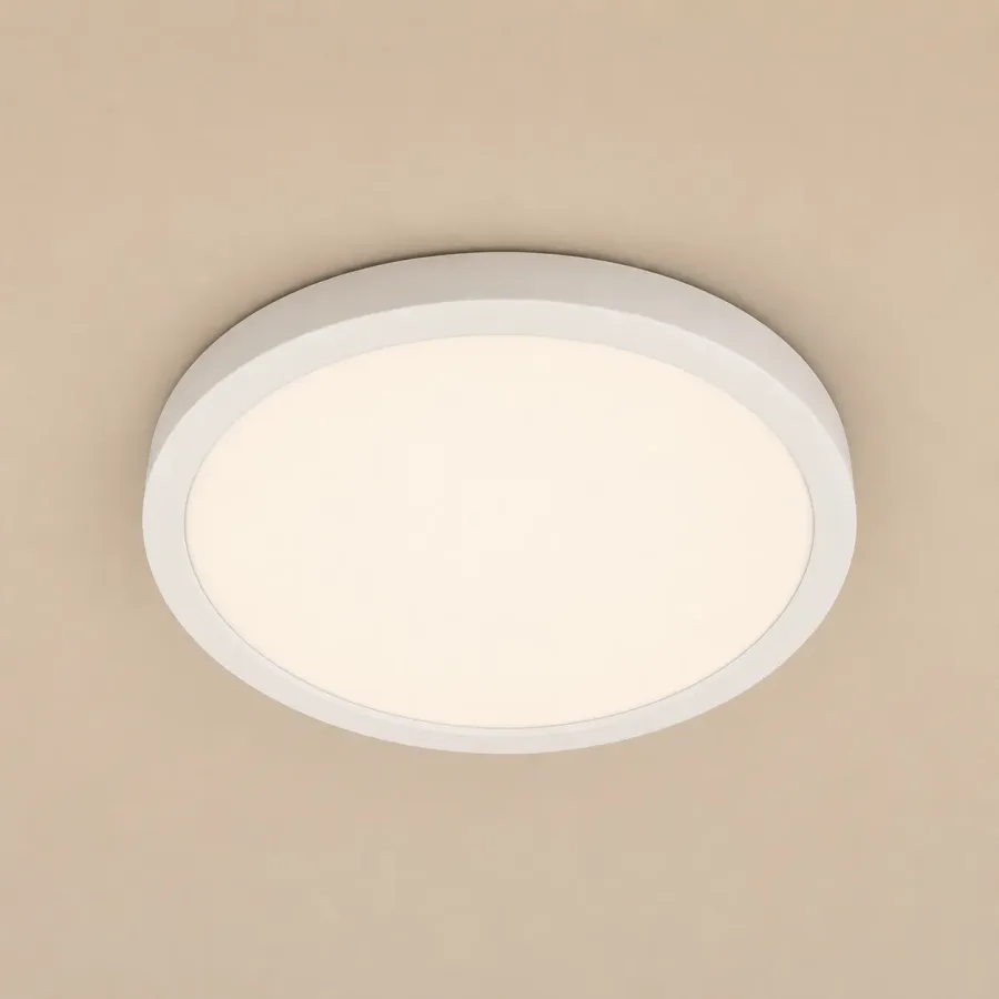 Nordica-plafoniera led Diam.40cm cu rama alba