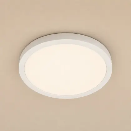 Nordica-plafoniera led Diam.40cm cu rama alba