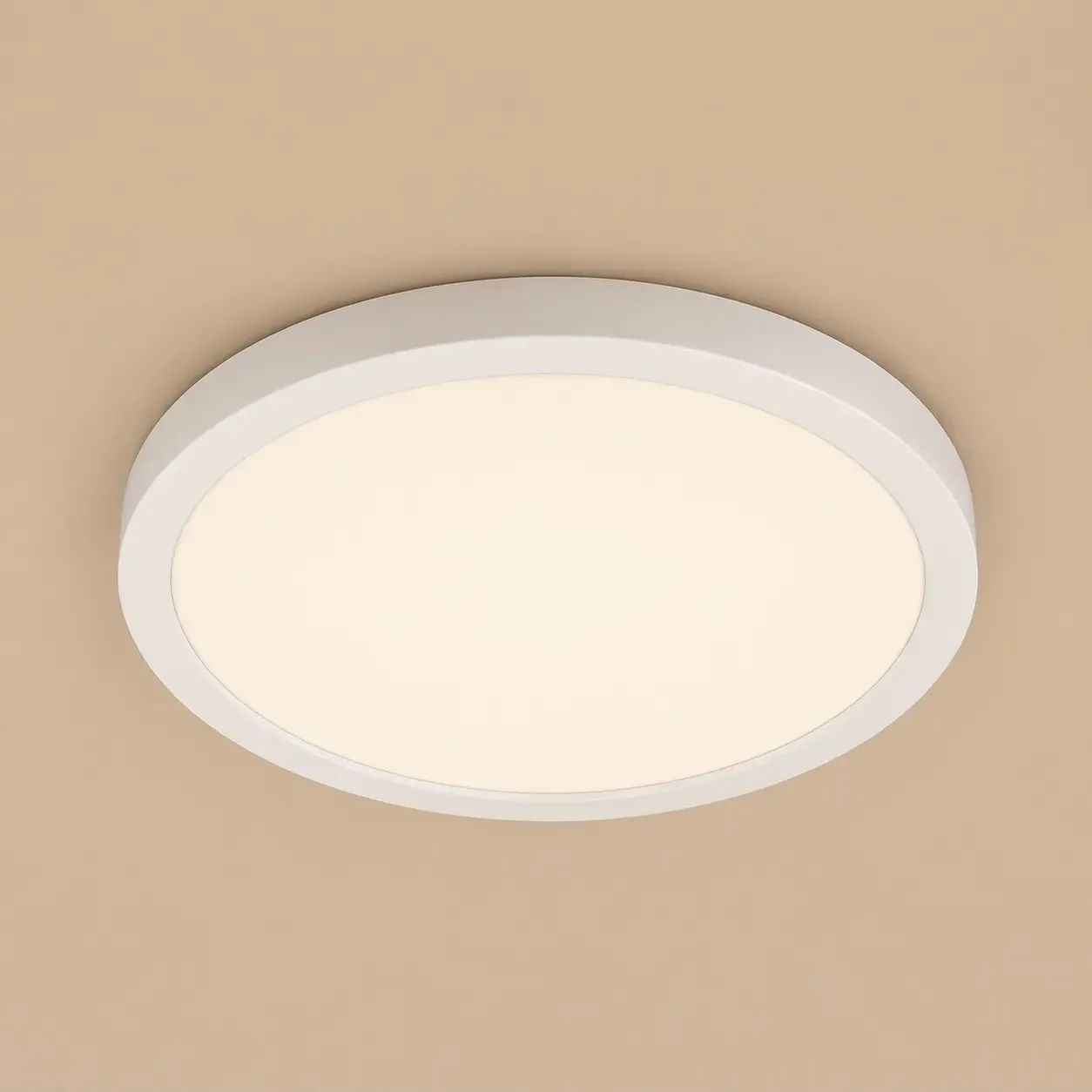Nordica-plafoniera led Diam.50cm cu rama alba