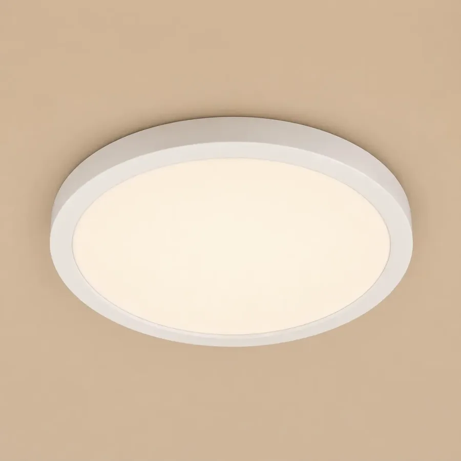 Nordica-plafoniera led Diam.50cm cu rama alba