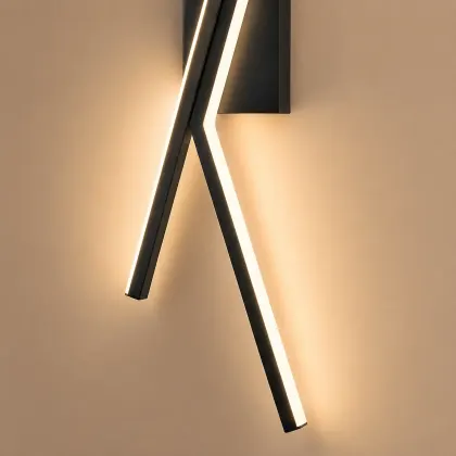 Twin-aplica led minimalista 62cm