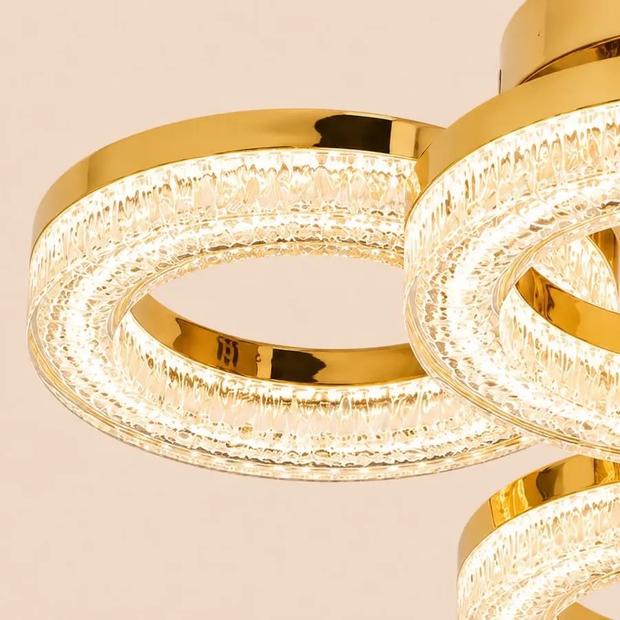 Charm-lustra led eleganta cu telecomanda