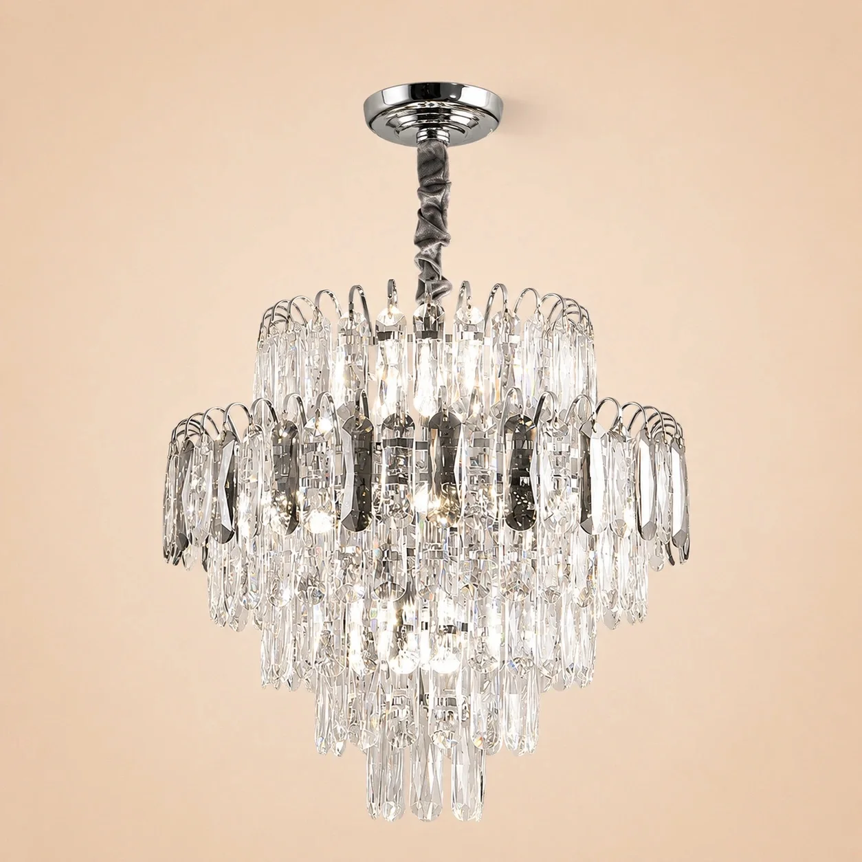 Velmora-Candelabru Diam.50cm cu 12 Becuri