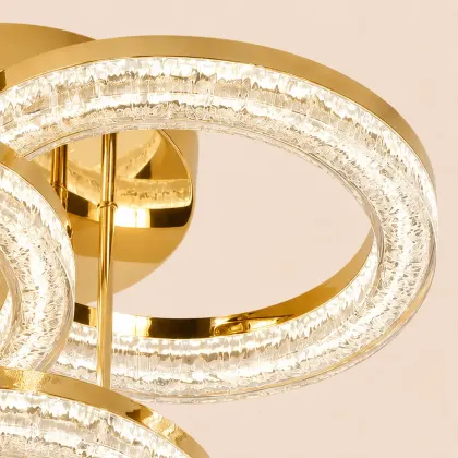 Charm-lustra led eleganta cu telecomanda