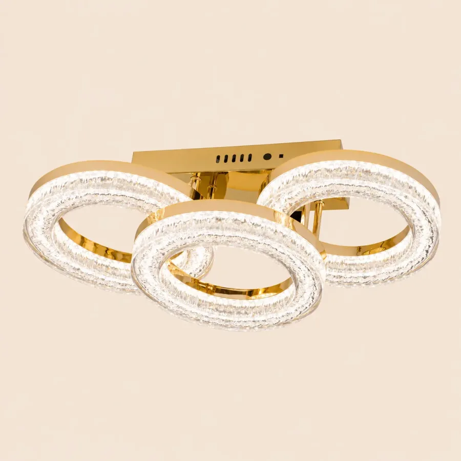 Charm-lustra led eleganta cu telecomanda