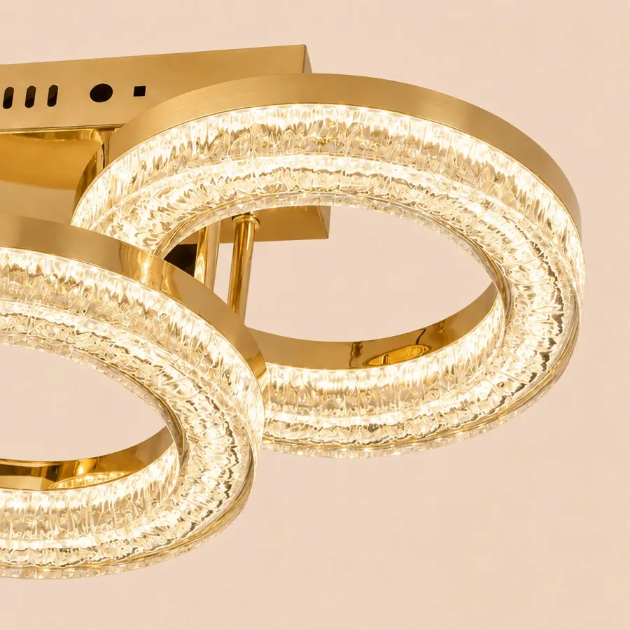 Charm-lustra led eleganta cu telecomanda