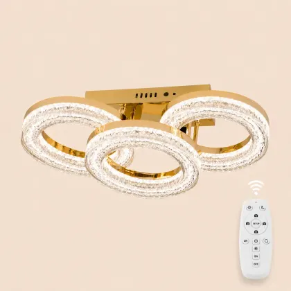 Charm-lustra led eleganta cu telecomanda