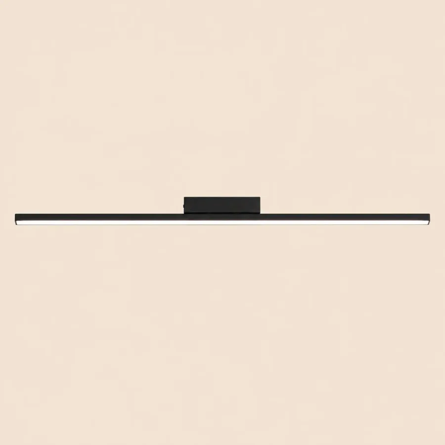 Linea-aplica led 80cm neagra