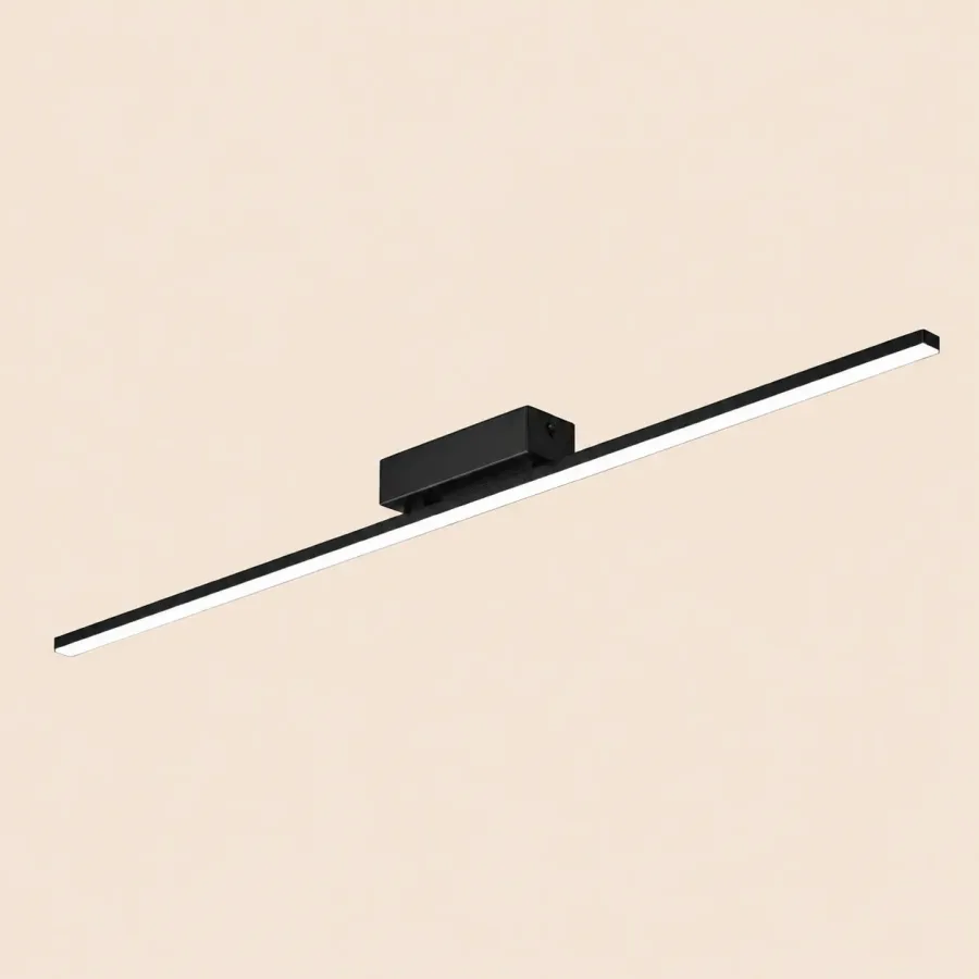 Linea-aplica led 100cm neagra