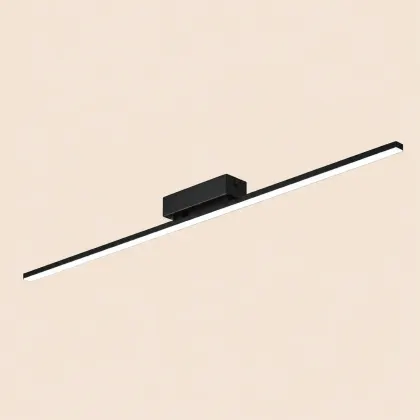 Linea-aplica led 100cm neagra
