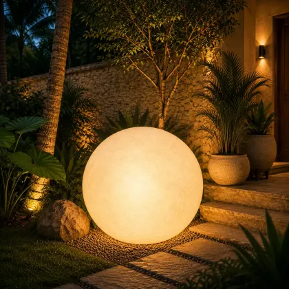 Lunasphere-glob led decorativ diam.80cm
