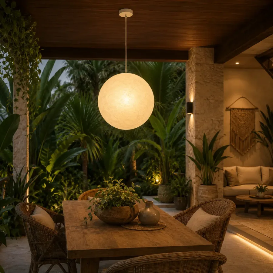 Lunasphere-pendul glob led decorativ diam.40cm