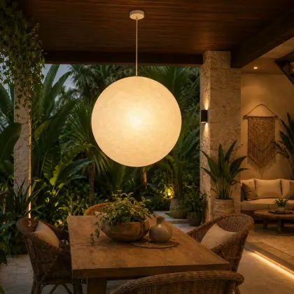 Lunasphere-pendul glob led decorativ diam.60cm