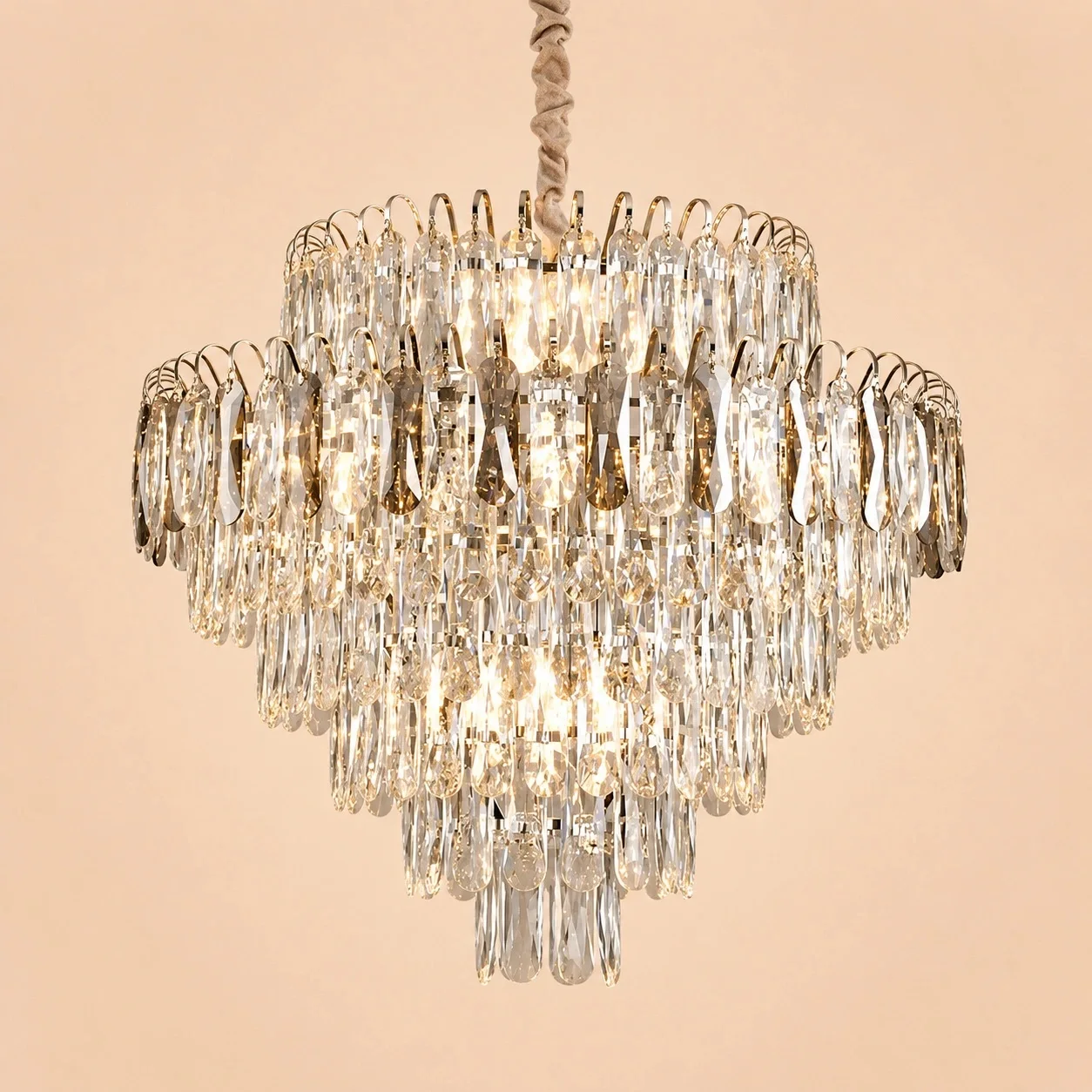 Velmora-Candelabru Diam.60cm cu 14 Becuri