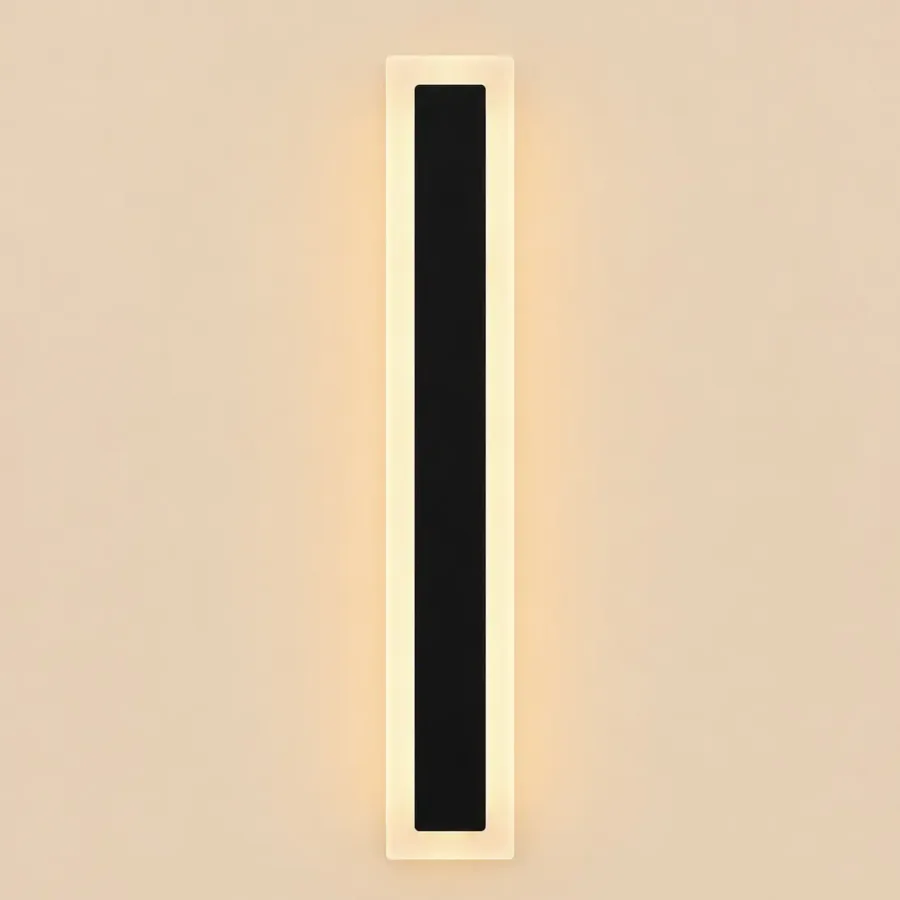 Dion-aplica led de exterior 60cm neagra
