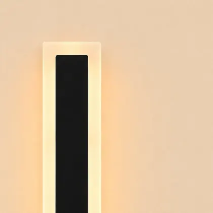 Dion-aplica led de exterior 60cm neagra
