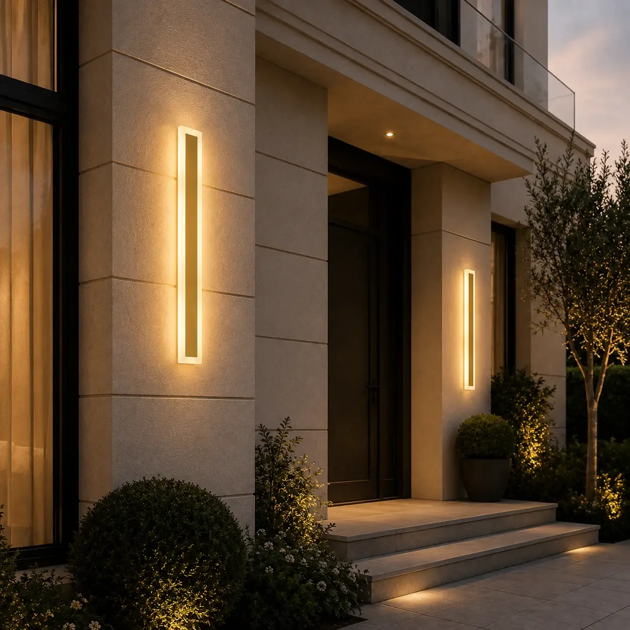 Dion-aplica led de exterior 60cm aurie