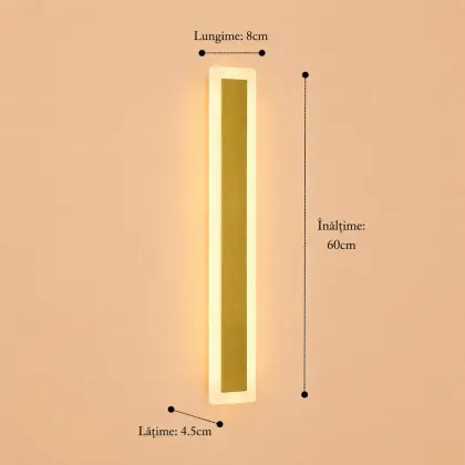 Dion-aplica led de exterior 60cm aurie