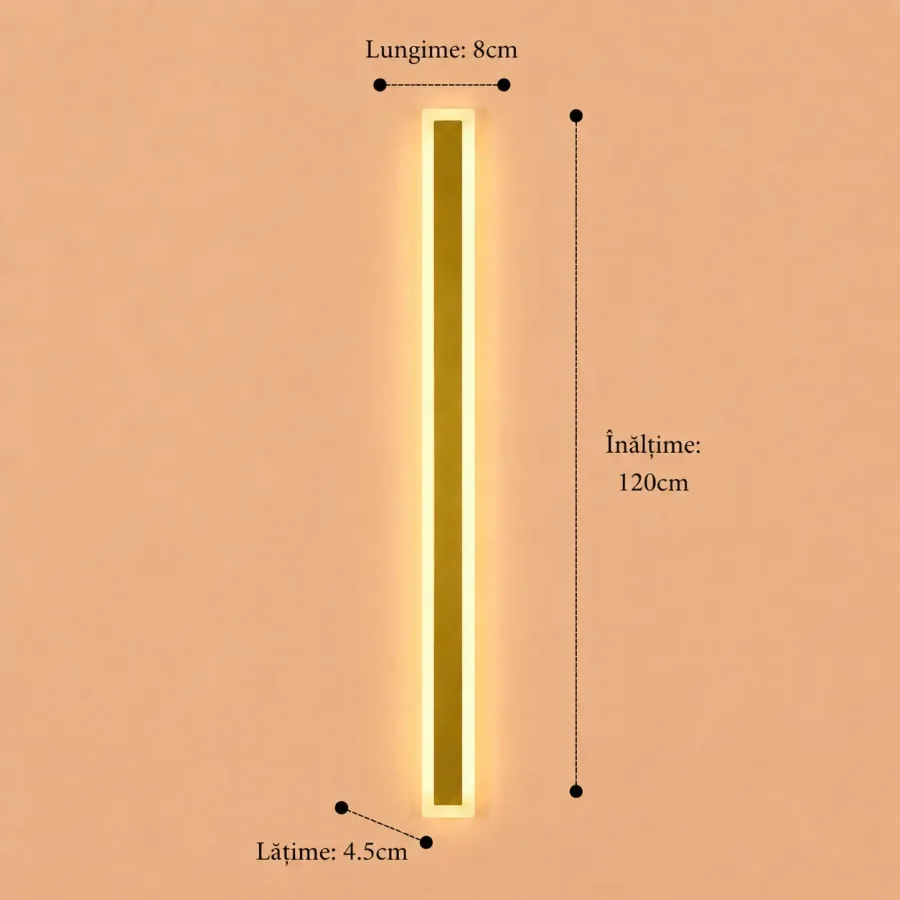 Dion-aplica led de exterior 120cm aurie