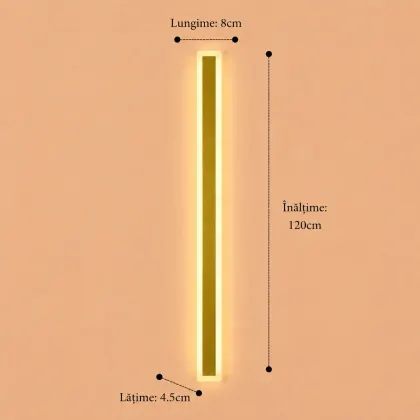 Dion-aplica led de exterior 120cm aurie
