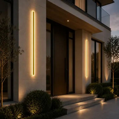 Dion-aplica led de exterior 180cm aurie