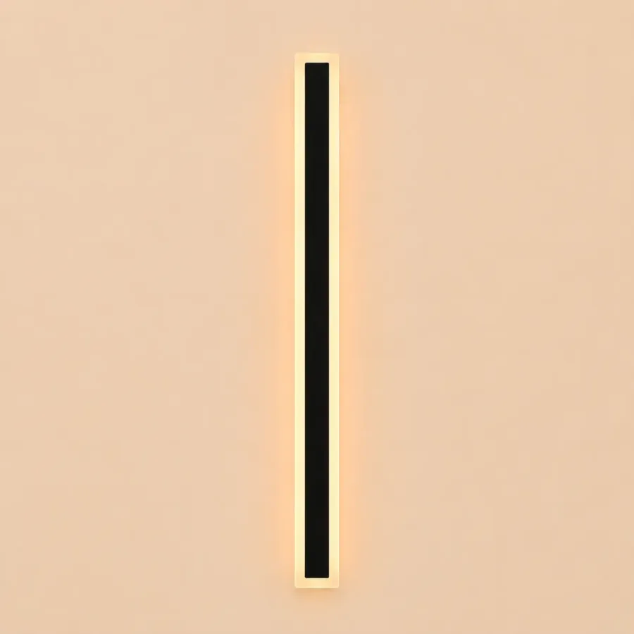 Dion-aplica led de exterior 180cm neagra