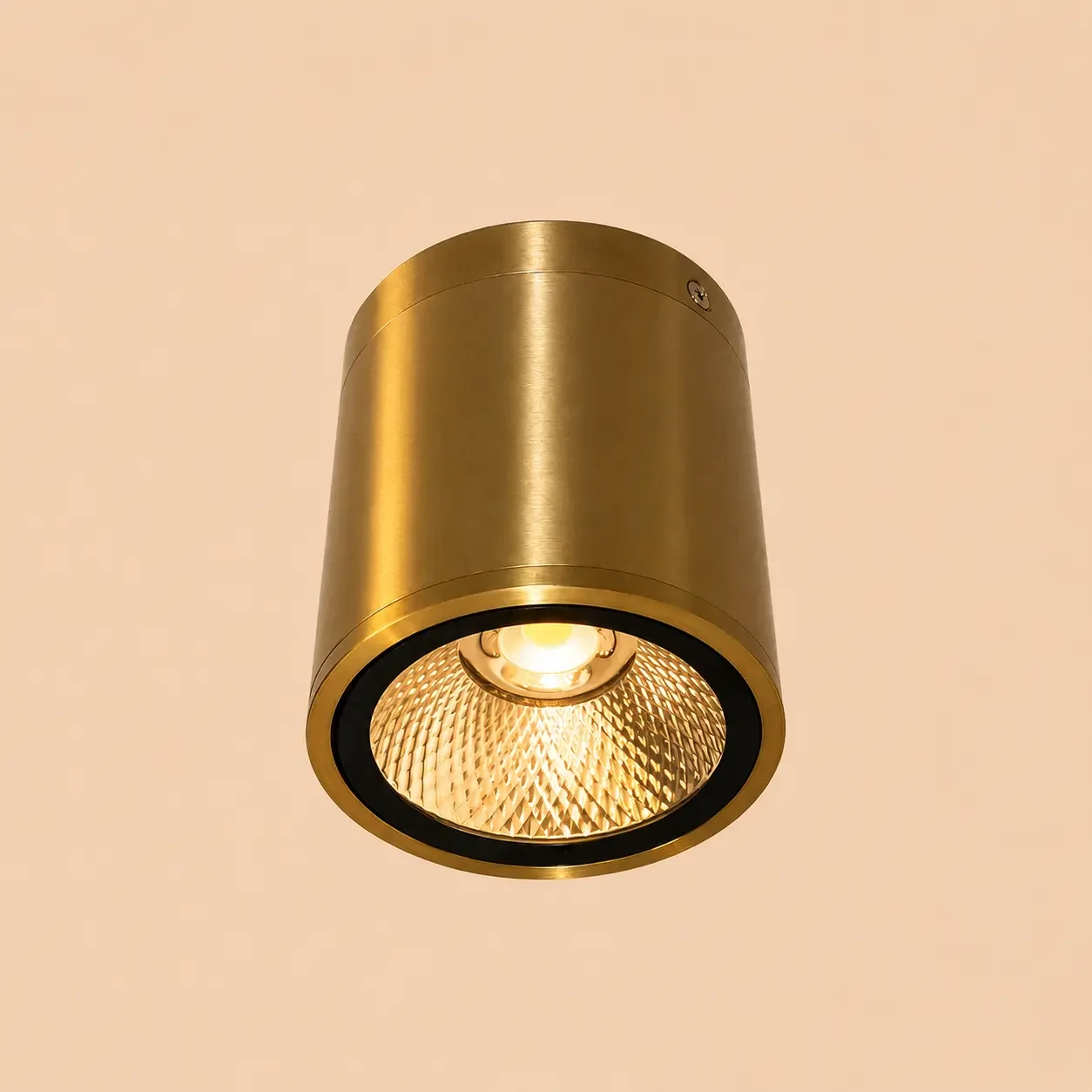Aska-Spot Led Aplicat Auriu lumina calda