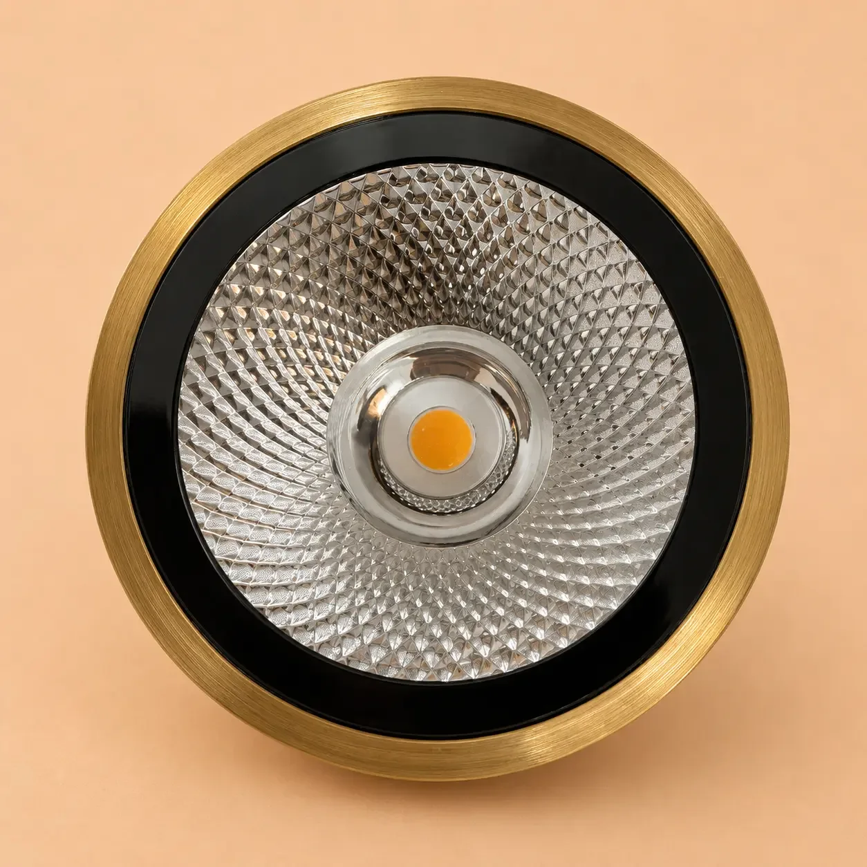 Aska-Spot Led Aplicat Auriu lumina calda