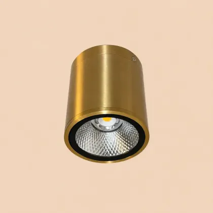Aska-Spot Led Aplicat Auriu lumina calda