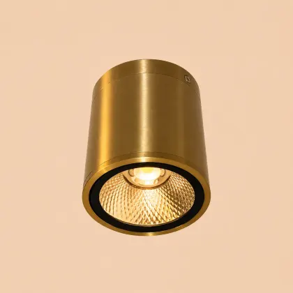 Aska-Spot Led Aplicat Auriu lumina calda