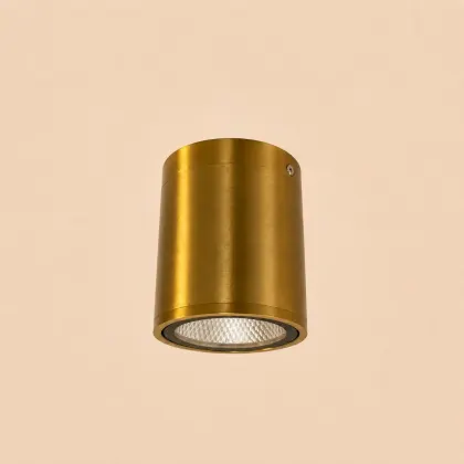 Aska-Spot Led Aplicat Auriu lumina calda