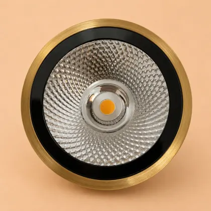Aska-Spot Led Aplicat Auriu lumina calda