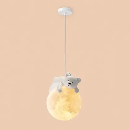 Tedi-pendul ursulet cu bec