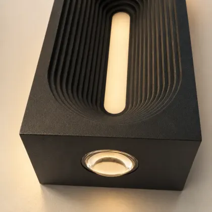 Arva-aplica led de exterior 20cm lumina calda