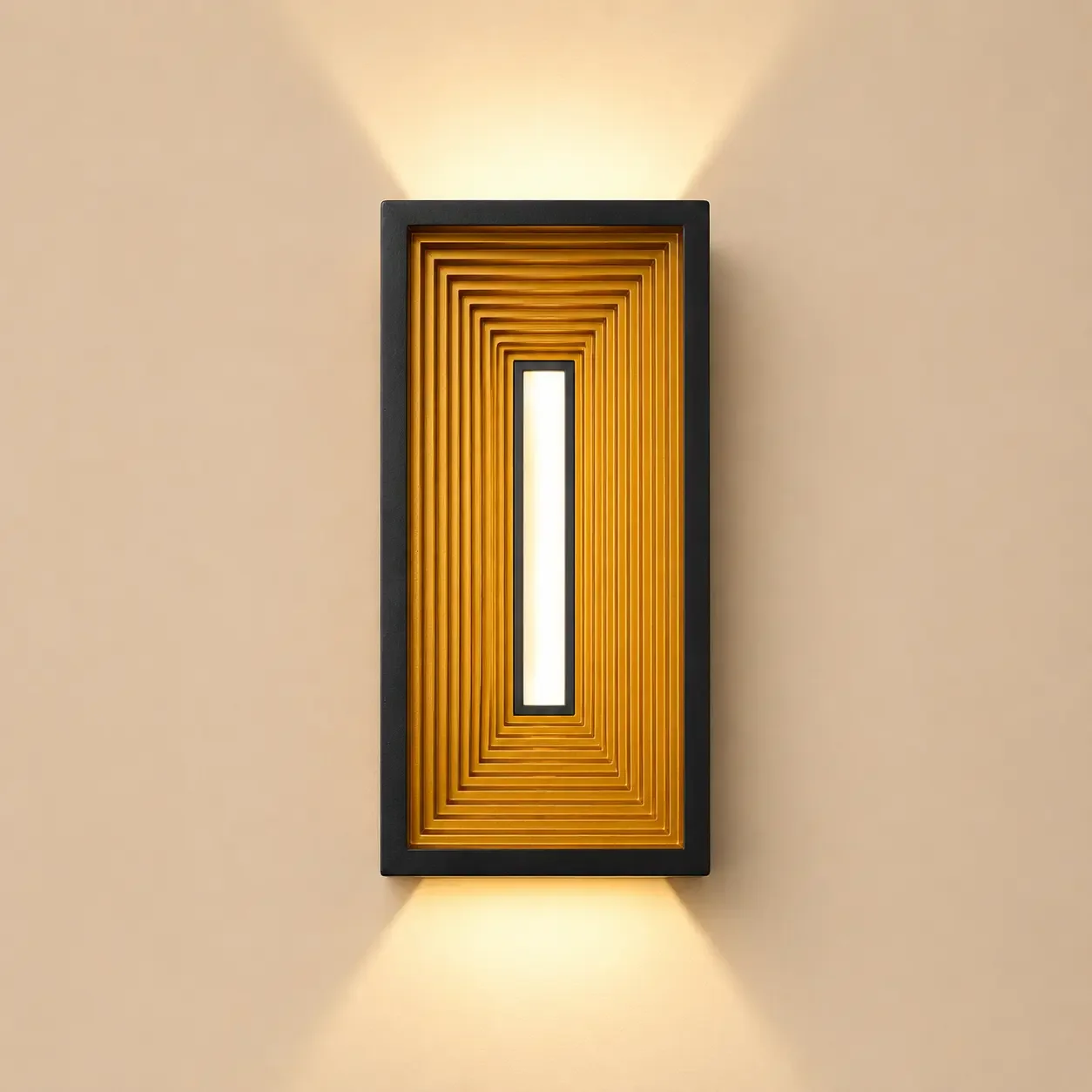 Arva-aplica led de exterior 20cm lumina calda