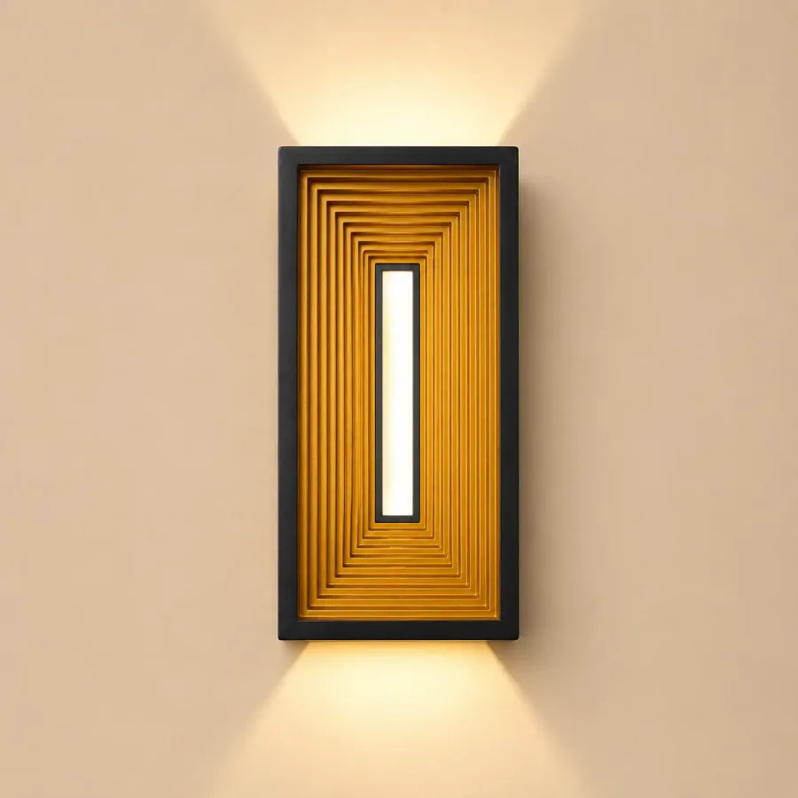 Arva-aplica led de exterior 20cm lumina calda