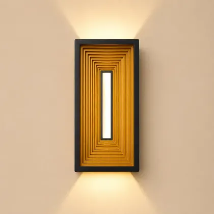 Arva-aplica led de exterior 20cm lumina calda