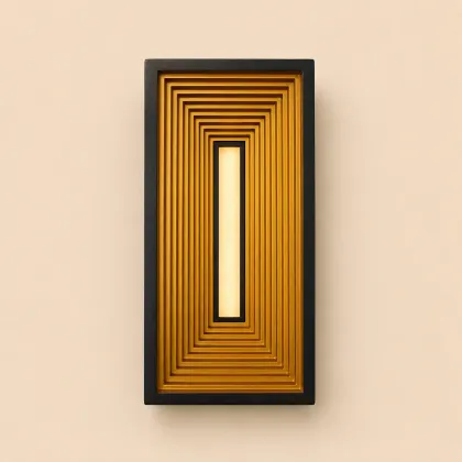Arva-aplica led de exterior 20cm lumina calda