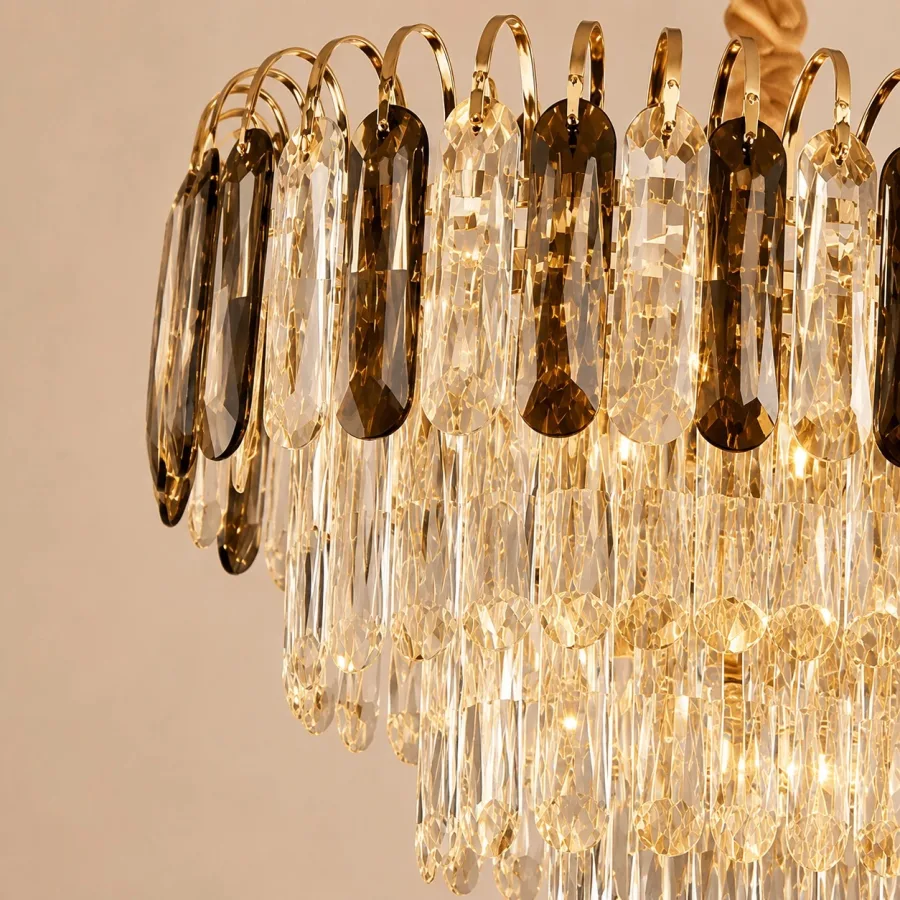 Velmora-Candelabru Oval 80x40cm cu 12 Becuri