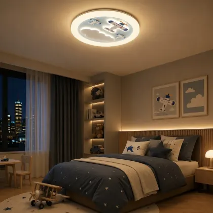 Skye-Lustra Led pentru copii Diam.50cm
